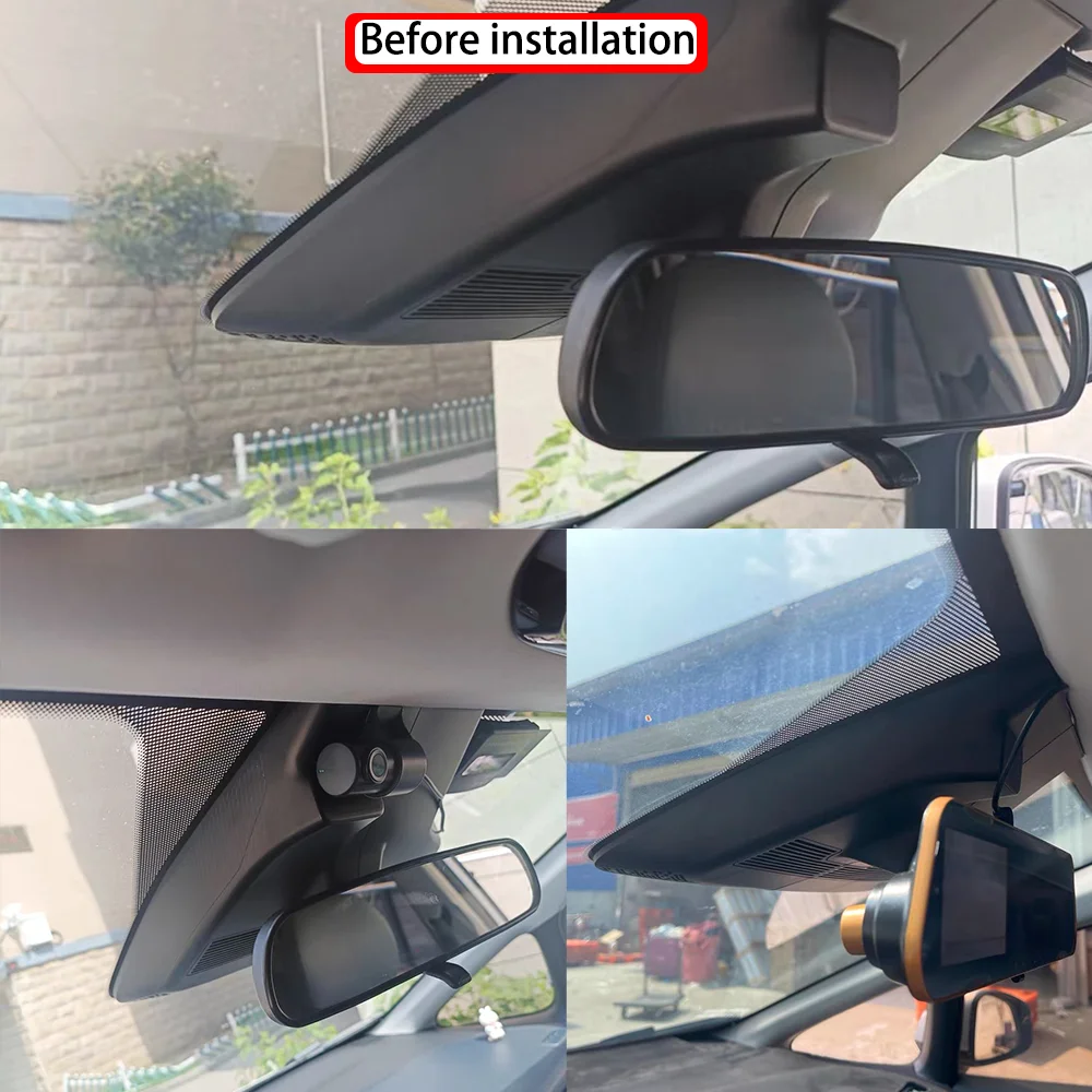 ZJCGO UHD Car 4K Video Recorder DVR Dash Cam Dashboard Camera Night Vision Plug and play for GAC Aion Y Plus 2022 2023 2024 2025