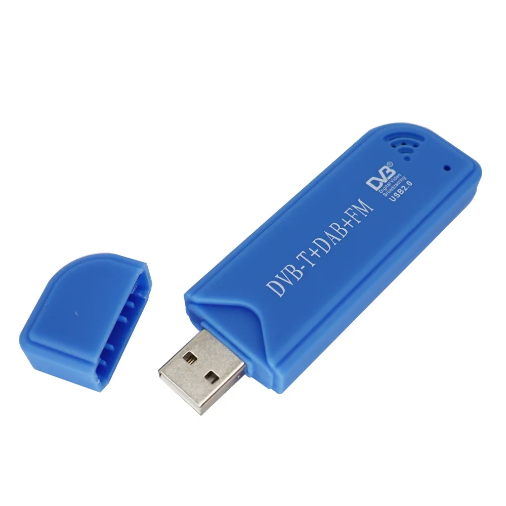 Digital USB 2.0 TV Stick Mini Portable TV stick DVB-T + DAB + FM RTL2832U FC0012 Support SDR Tuner Receiver TV accessories