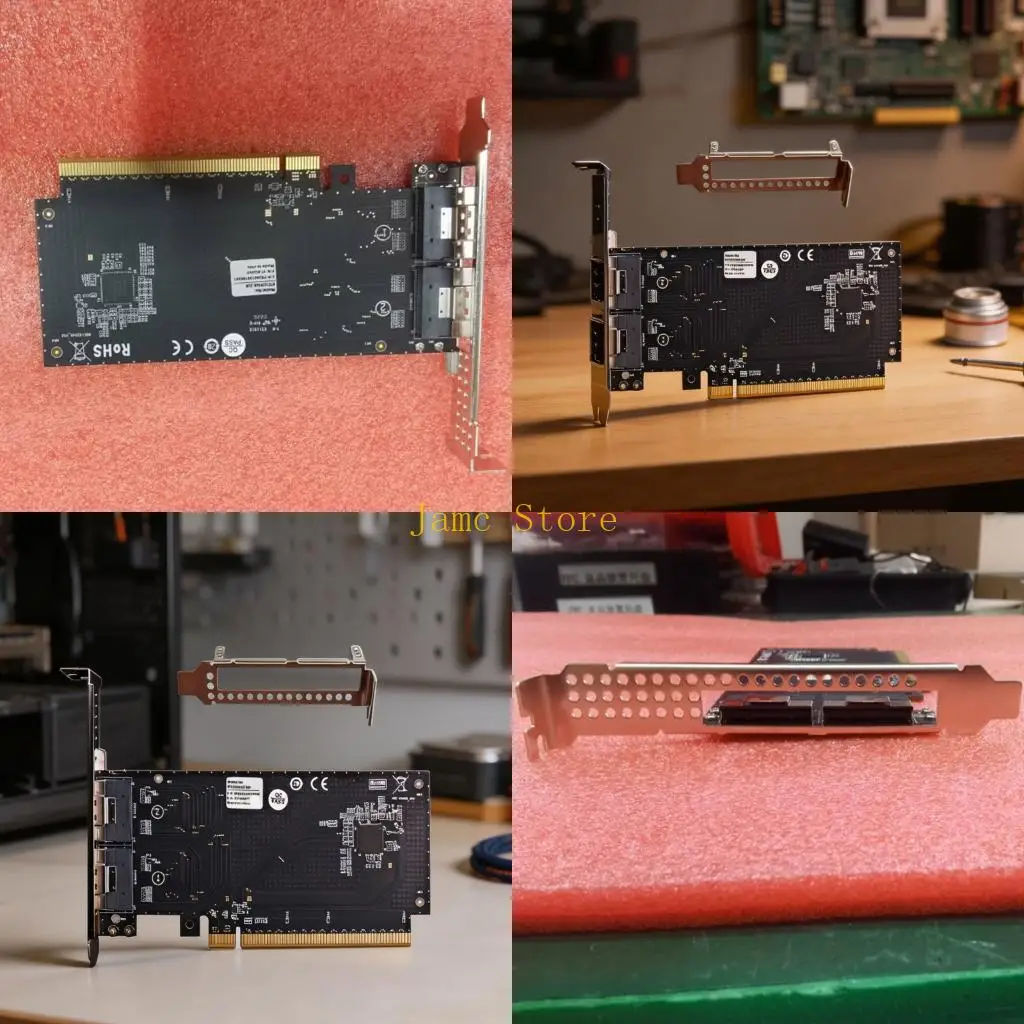 

LX0B SFF 8654 8X PCIExpress Connection Supports Transfer For Visual And Flash Devices