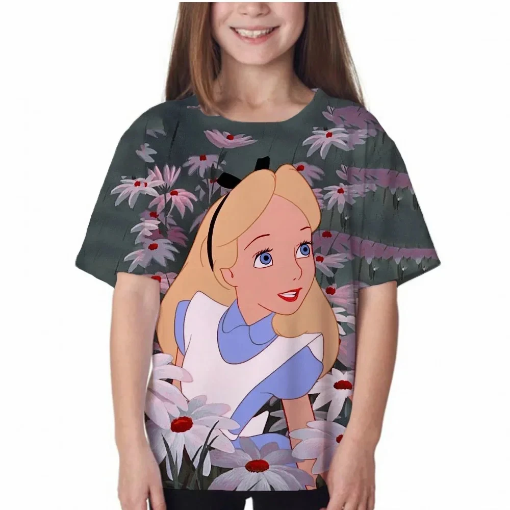 Moana 3D Print T-Shirts for Kids Summer 2025 Short Sleeve Children's Casual Tops Disney Series Movie Theme