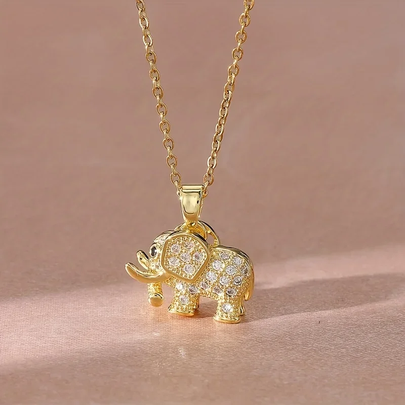 Gorgeous Elephant Pendant Necklace: A Perfect Fashion Accessory for Holiday & Birthday Parties!Anniversary Party Gifts, Jewelry