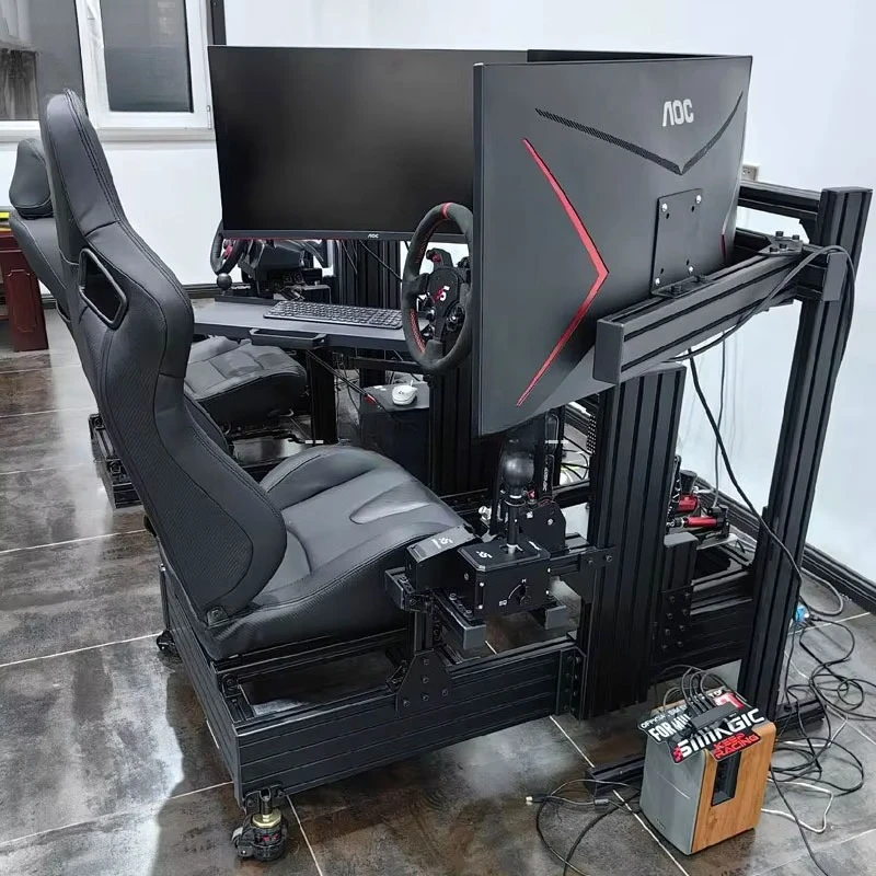 Robustes Home Basic Simulator-Rennausrüstung 40120 40160 Simulator Racing Cockpit Kit