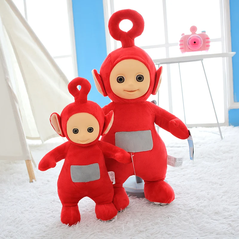 Teletubbies Tinky Winky Laa-Laa Leuke Cartoon Knuffels Disy Gevulde Pop Kawaii Kussen Anime Figuur Auto Accessoires Kids Geschenken