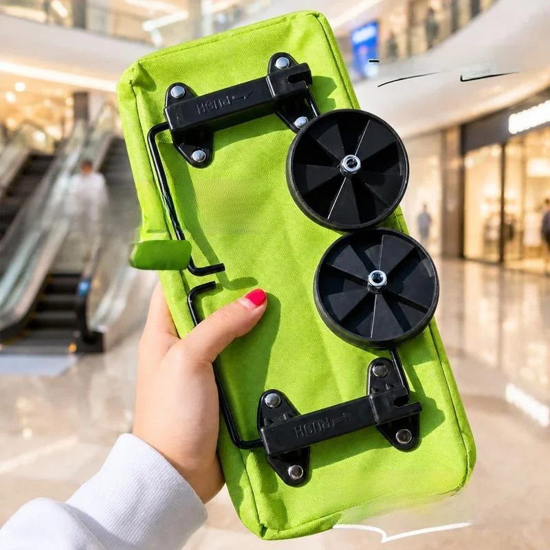 portable-folding-shopping-cart-vegetable-buying-hand-pulled-lightweight-wheel-equipped-home-use-convenient-trolley