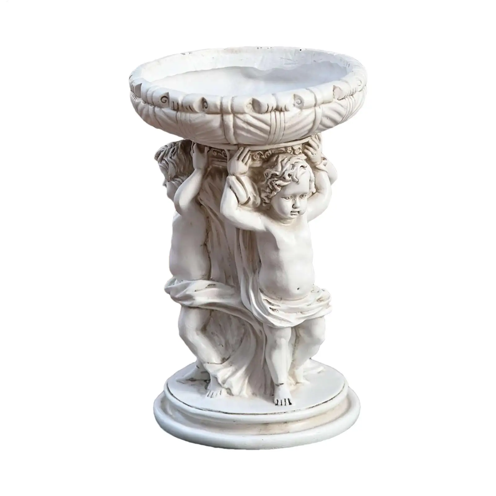 

Plant Pots Angel Statue Container Retro Sculpture Vintage Planter Pot Garden Statues For Outdoor Yard Patio Garden Porch Pathway