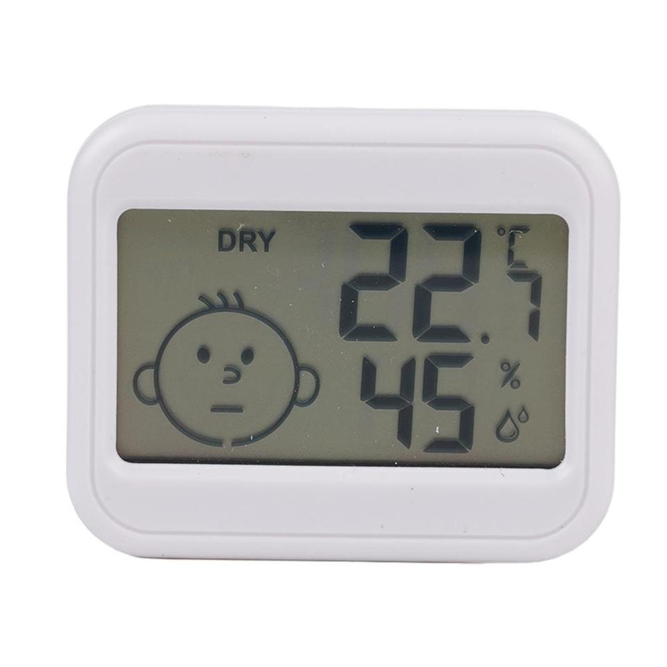  Mini LCD Digital Thermometer Hygrometer Electronic Temperature Humidity Sensor Meter Gauge Weather Station for Home Room 