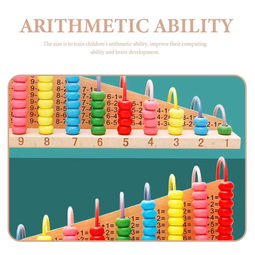 ألعاب تعلم الرياضيات Rekenrek للأطفال الحسابية حبة الطلاب حساب المعداد #5