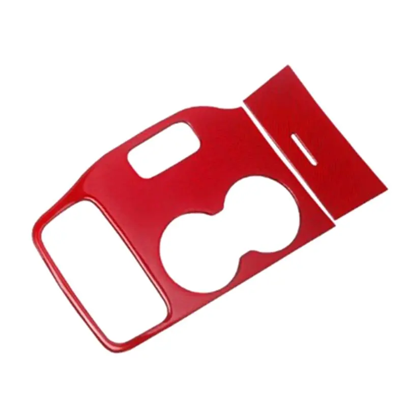 

Car Gear Shift Water Cup Holder Panel Trim Decoration Cover For Jeep Grand Cherokee 2014 2015