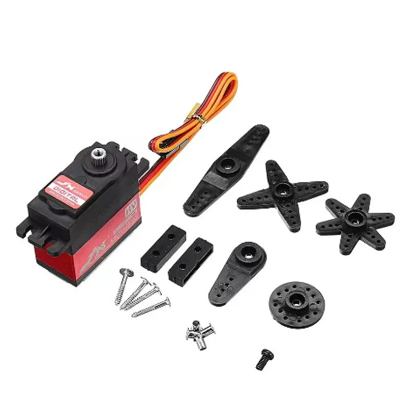 JX PDI-HV6223MG 8.4V 23KG 0.16sec Digital Servo - Metal Gear, Aluminum Shell, for 1/8 1/10 RC Car & Robot