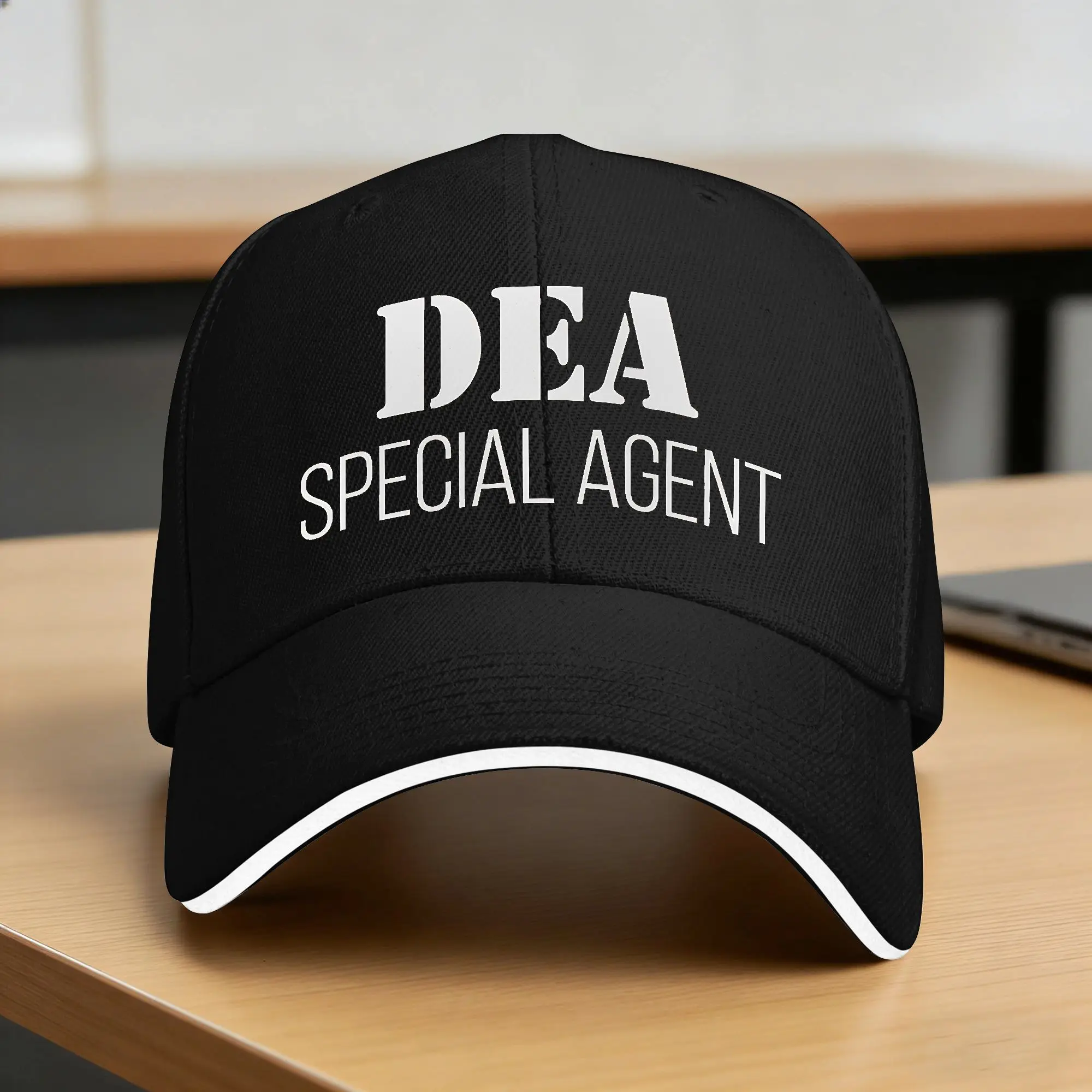 Spring DEA Special Agent  Baseball Cap  Hunting Camping Casual Print Sun Trucker Hat Unisex-Teens Wholesale Snapback Cap