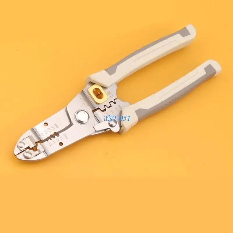 

E15A Professional Wire Stripper Wire Cutter Long Lasting HRC52 Hardness Edges