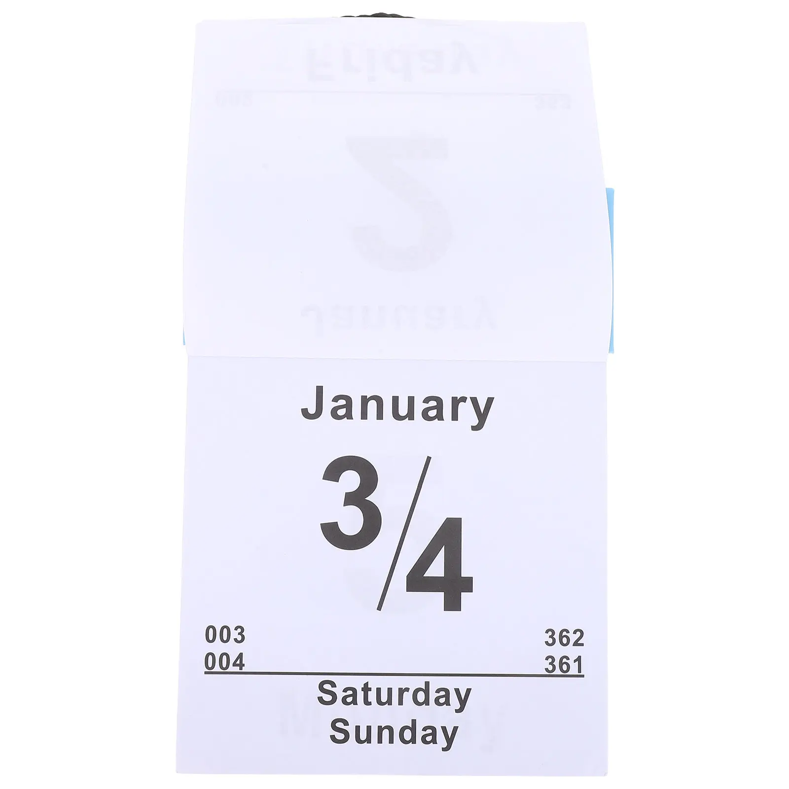 

2026 Vertical Hanging Calendar Daily Tear-Off Pages Large Date Display for Office Home Study Room Appointment Reminder Homework