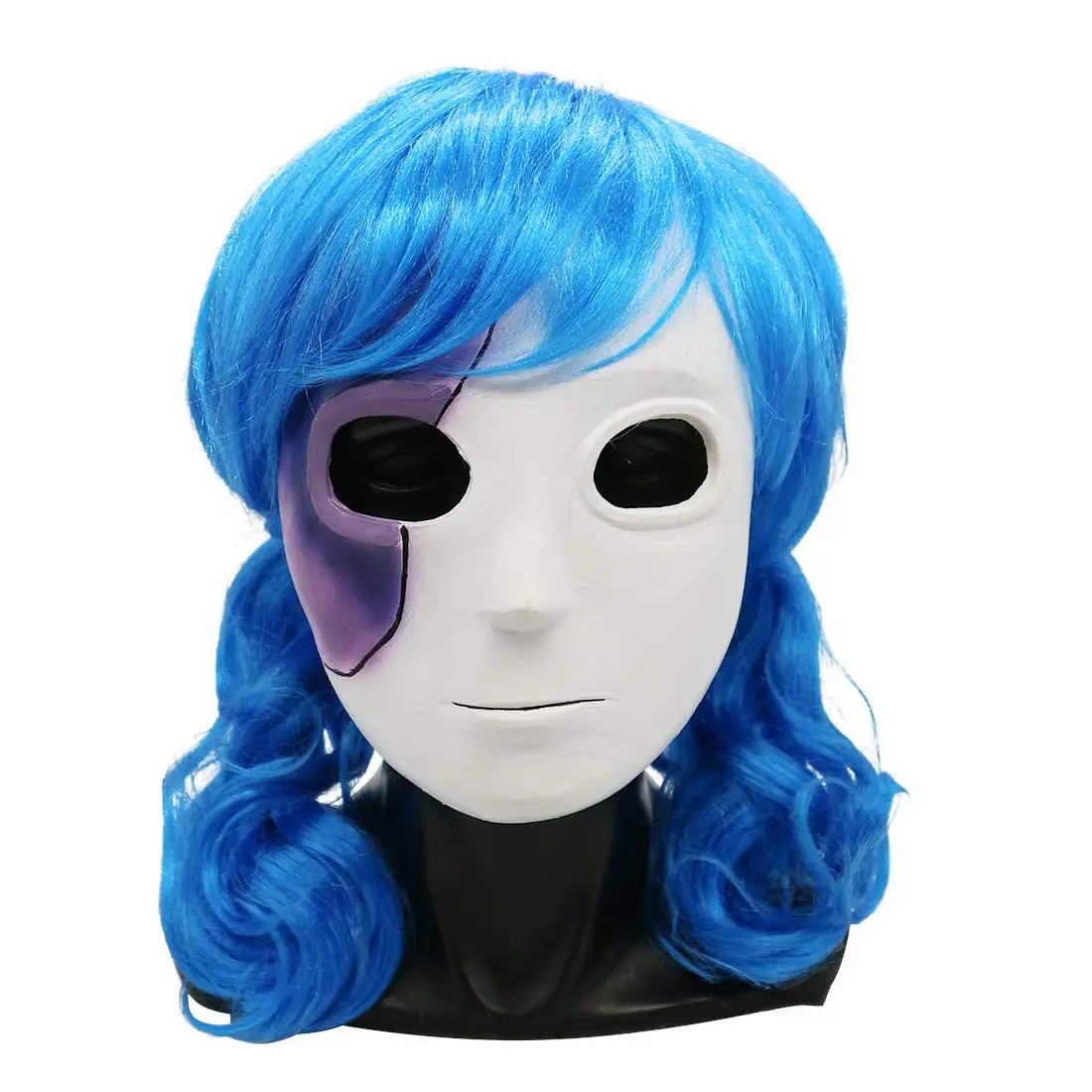 Gra Sally Face maska lateksowa Cosplay Horror maska impreza maskarada akcesoria odzieżowe Halloween