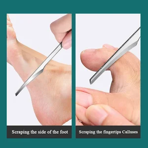 Maniküre- und Pedikürewerkzeuge, Fußnagelrasierer, Pediküre -Messer -Kit, Maisstrack -Datei, abgestorbene Hautentferner, Füßepflegewerkzeuge 8 Hauptverkaufsgerät für den Fuß zum Entfernen von toten Haut - №1
