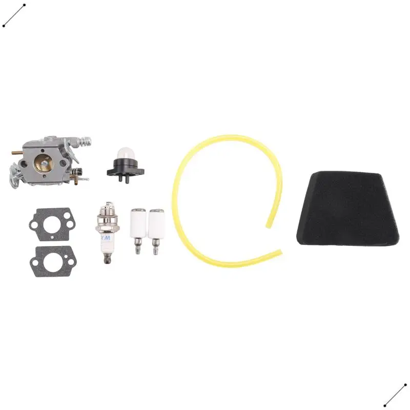 Juego de filtros de aire de carburador para Partner 351 352 370 371 390 391 401 420 422 motosierra 5300718-21 para Walbro 33-29