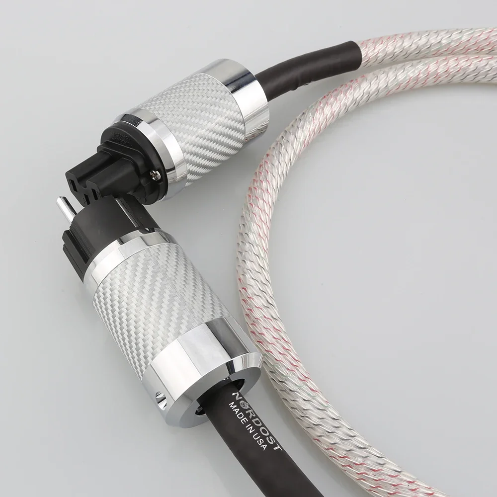 Cavo di alimentazione Hi-End Nordost Valhalla Serie II Versione USA/UE Amplificatore Lettore CD, Cavo di alimentazione, Spina di alimentazione Schuko per audio