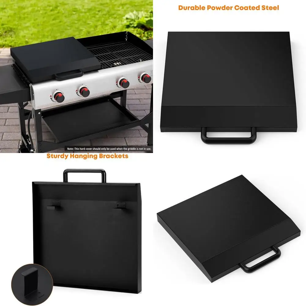 

Sturdy Steel Hood for Royal Gourmet GD401-403 Grill and Griddle Sets, Durable Powder Coated