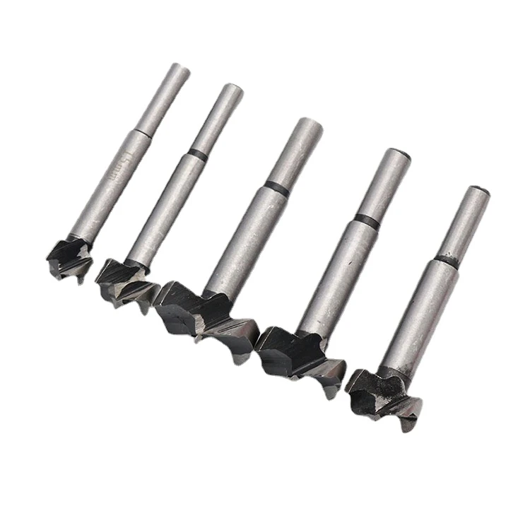 5Pcs Hole Drill Wood Drill Bit Wood Drills Boring Hole Saw Cutter 15/20/25/30/35 mm