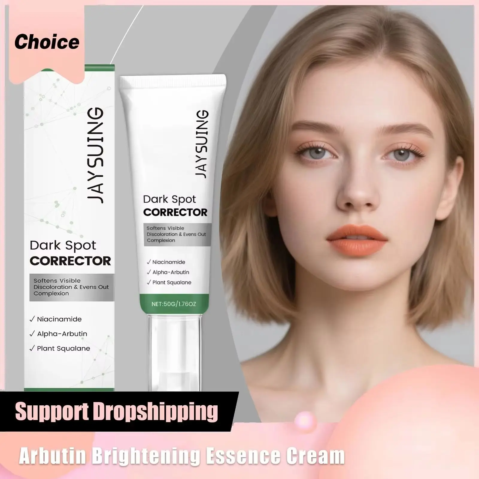 

Arbutin Essences Cream Brightening Improve Dryness Dullness Niacinamide Replenishe Moisturing Minimize Dark Spots Facial Lotions