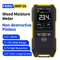 FNIRSI WMT-10 Professional Inductive Wood Moisture Meter Tester Hygrometer Handheld Non-contact Timber Wall Moisture Detector