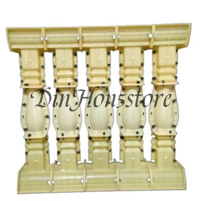 Villa railing balcony guardrail mold vase cast-in-place cement column Roman column railing homemade abrasives