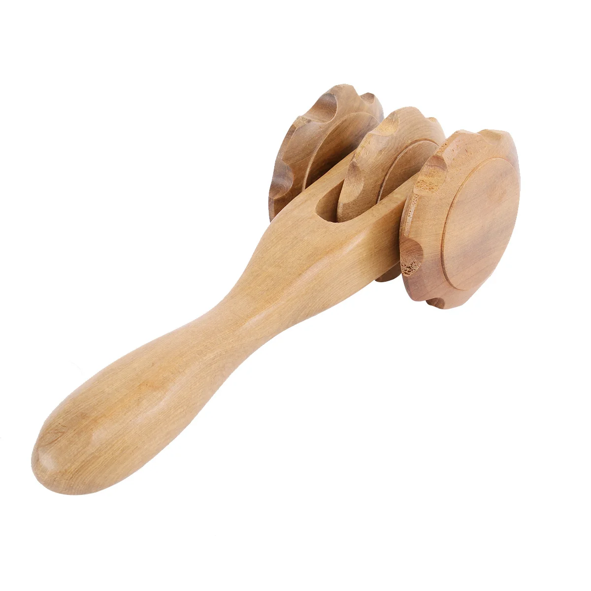 

Massage Roller High-Density Wood Full Body Massager Wooden Rolling Stick For Deep Tissue Relief Yoga Recovery Wheel