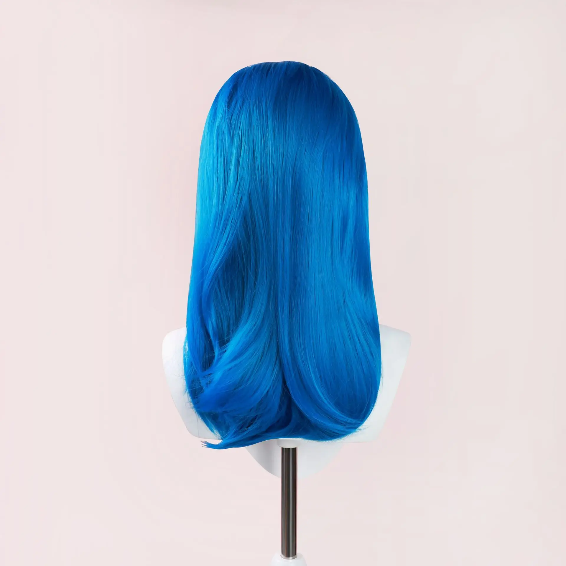 Arcane League of Legends Jinx – perruque bleue cheveux longs pour hommes et femmes, accessoire de fête de mascarade d'halloween, accessoires de Cosplay