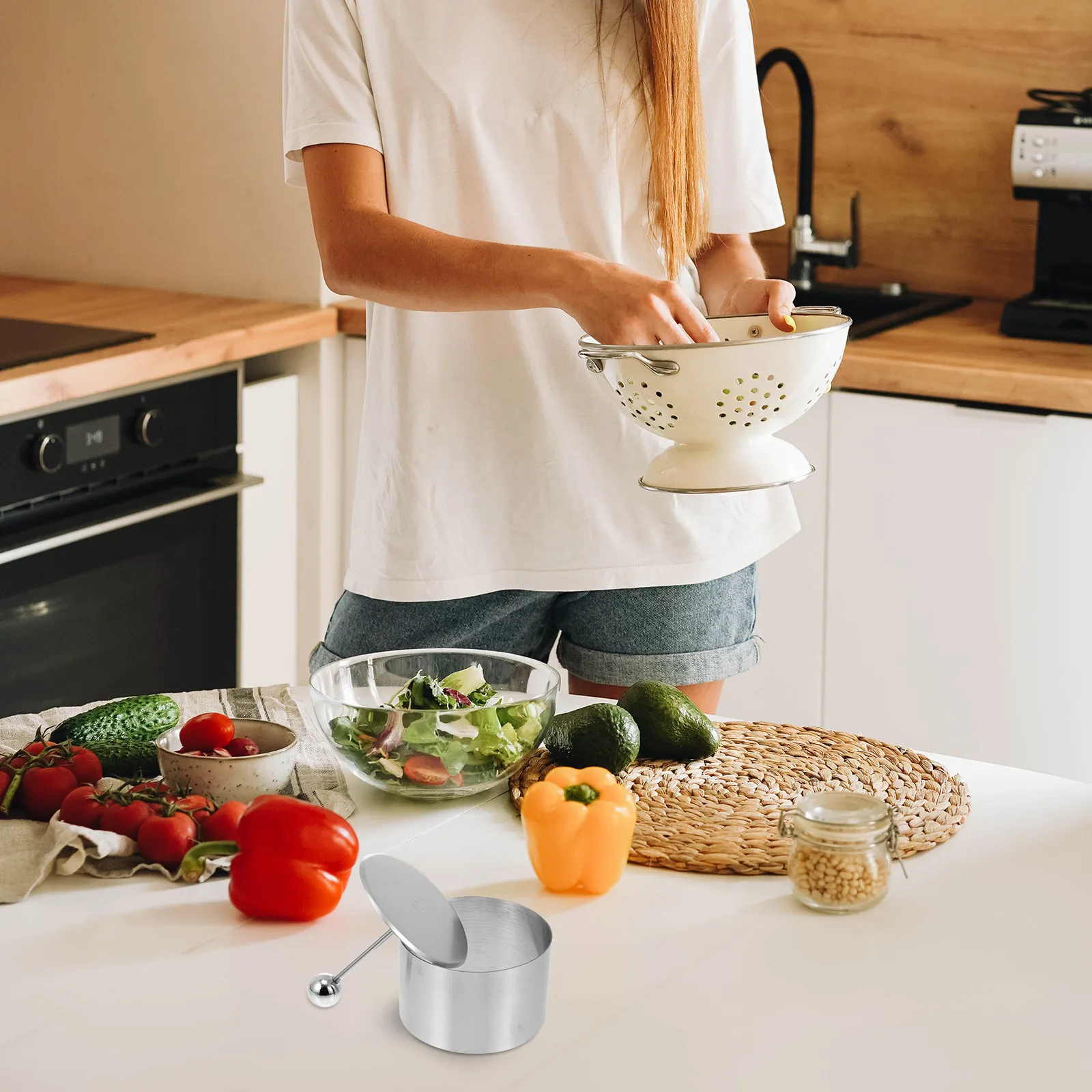 

3Sets High Quality Stainless Steel Round Cold Dish Molds Easy to Carry and Store Kitchen Mold Sets Round Cold Dish Mold