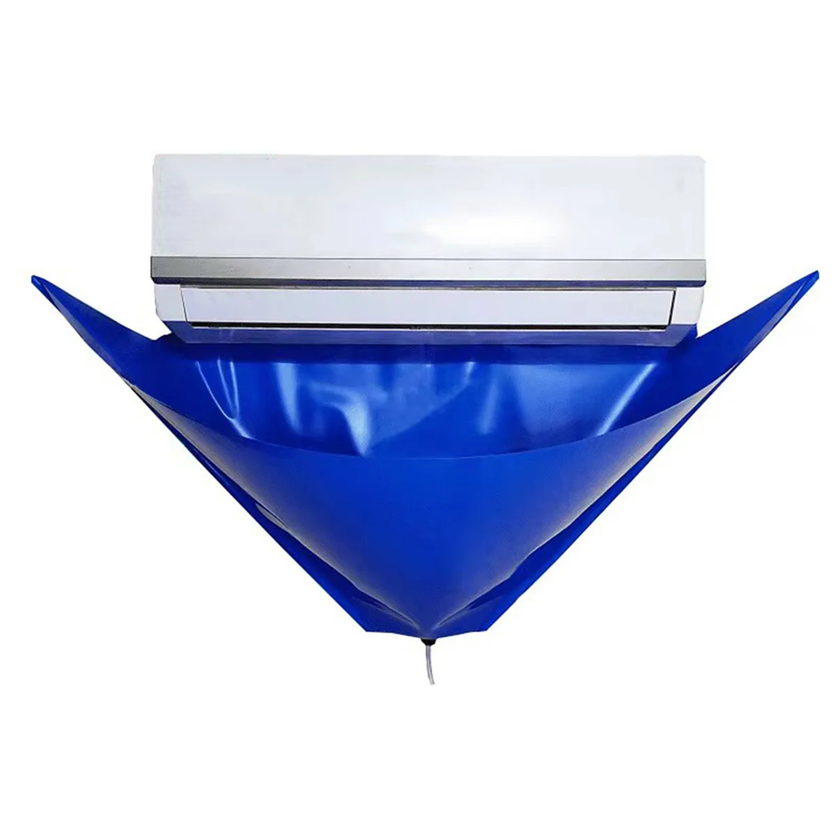 Kit de cubierta de limpieza de aire acondicionado, bolsa impermeable de protección contra el polvo para aire acondicionado, herramienta de limpieza sin desmontaje