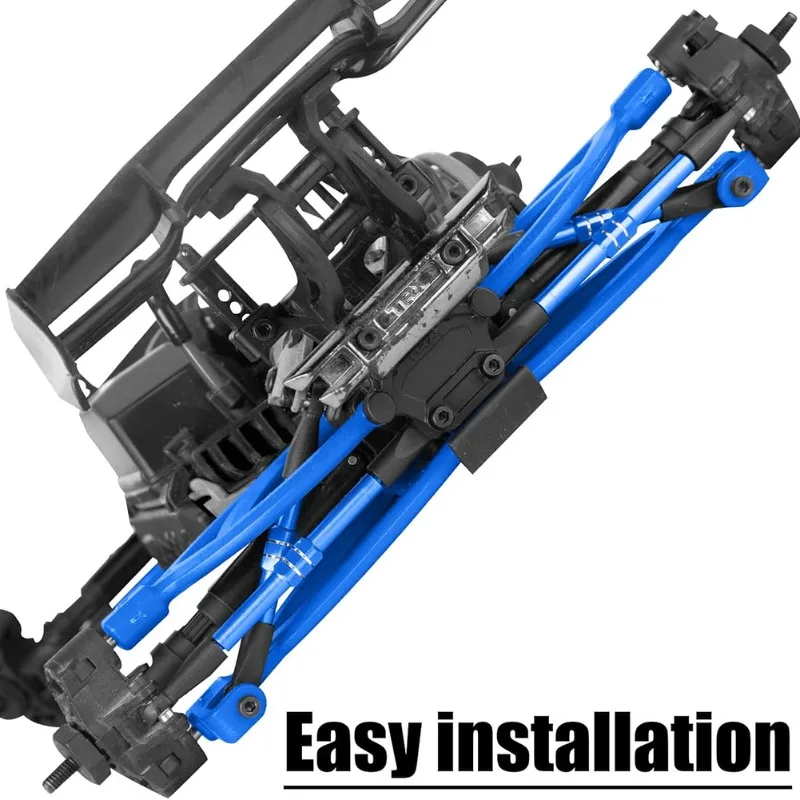 MACH-RC Adjustable Turnbuckle Link Rod Upgrade Parts For 1/16 E-Revo Summit Truck Model Car