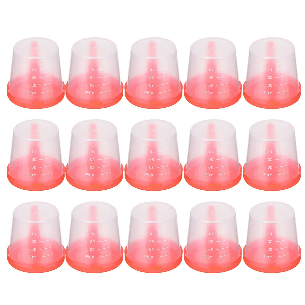 

50Pcs Specimen Cups Plastic Disposable 40ml Sterile Fecal Stool Containers Leakproof Lids Medical Collection Jars