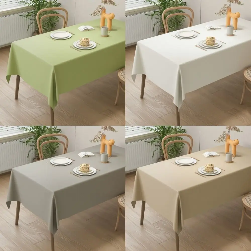 

Кожаная скатерть в минималистском стиле, маслостойкая, термостойкая, скатерть для журнального столика, легко чистится, устойчивый к царапинам коврик для стола