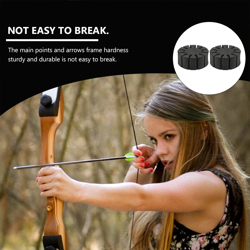 

2Pcs Arrow Separator Rack for 12 Arrows Safe Holder with Sponge Tips Archery Accessories Strong Frame Arrow Organizer