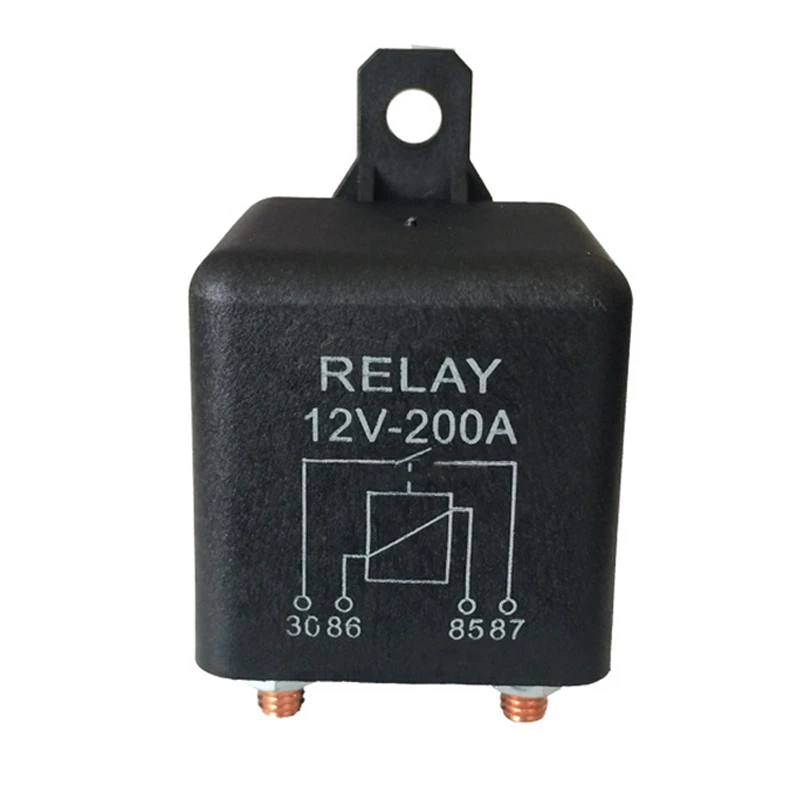 6X 12V 200A Normally Open 4 Pin Relay - Heavy Duty Automotive Marine Split Charge