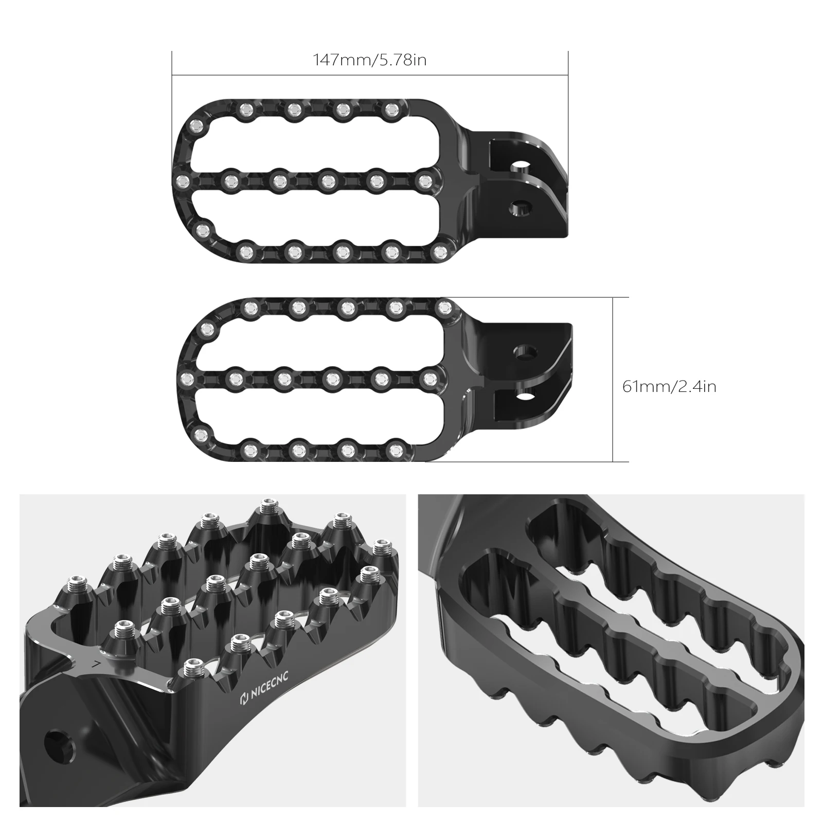 Fußrasten Fußstütze Schalthebel für BMW R 1250GS 2019–2023 R1250GS Adventure 2019–2024 R 1200 GS R1200GS Adventure 2013–2018 – Detail 12