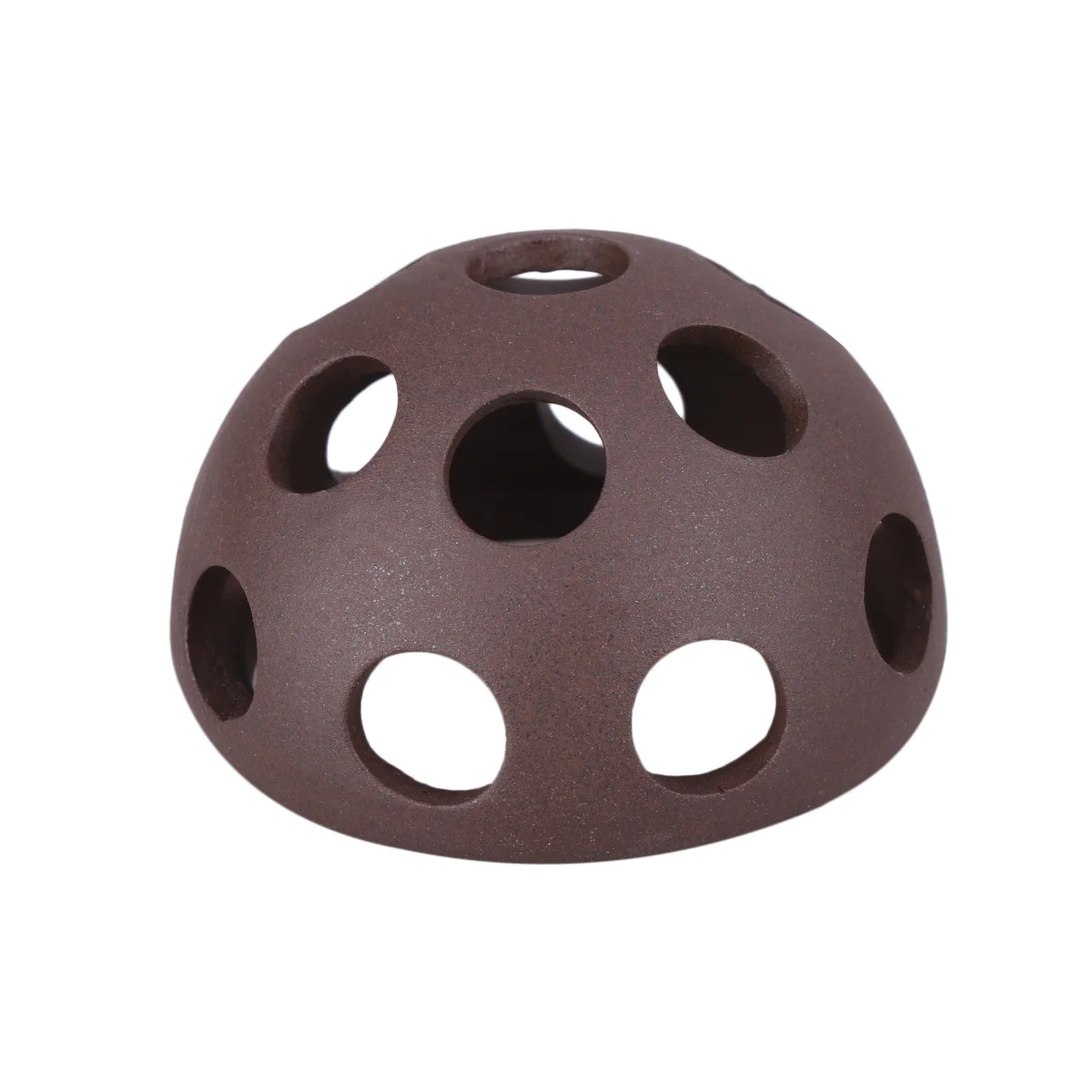 

2Pcs Pottery Clay Shrimp Hemisphere Porous Breeding Nest Small Fish Shelter Underwater Decoration Shrimp Nest