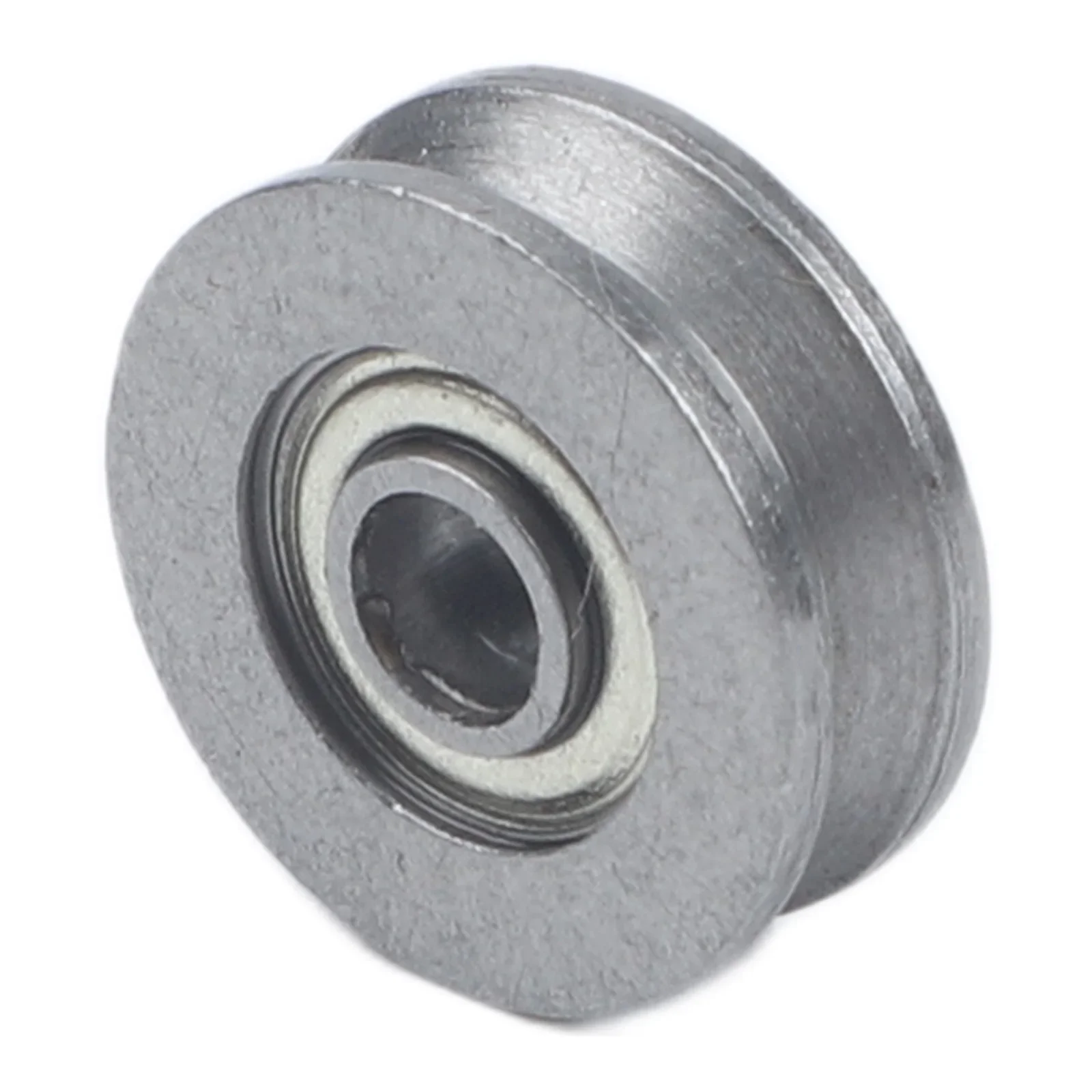 Photographic Equipment Track Pulley Bearing Round Bottom Bearing 3*12*4mm Sliding Rollers Low Noise Operation High Load Capacity