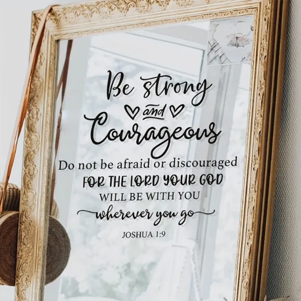 1pc Wall Stickers Inspirational Quote Wall Decals Peel And Stick Wall Art Decor For Bedroom Office Bathroom Nursery