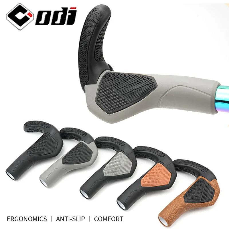 

ODI Ergonomics Bicycle Grips Rubber MTB Cuffs Widen Mountain Bike Handlebar Grip Extended Bar MTB Handle Riding Accessories