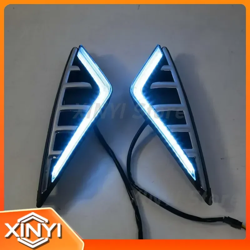 Left Right Front Bumper Fog Lights Day Light for HAVAL H6 2020 2021
