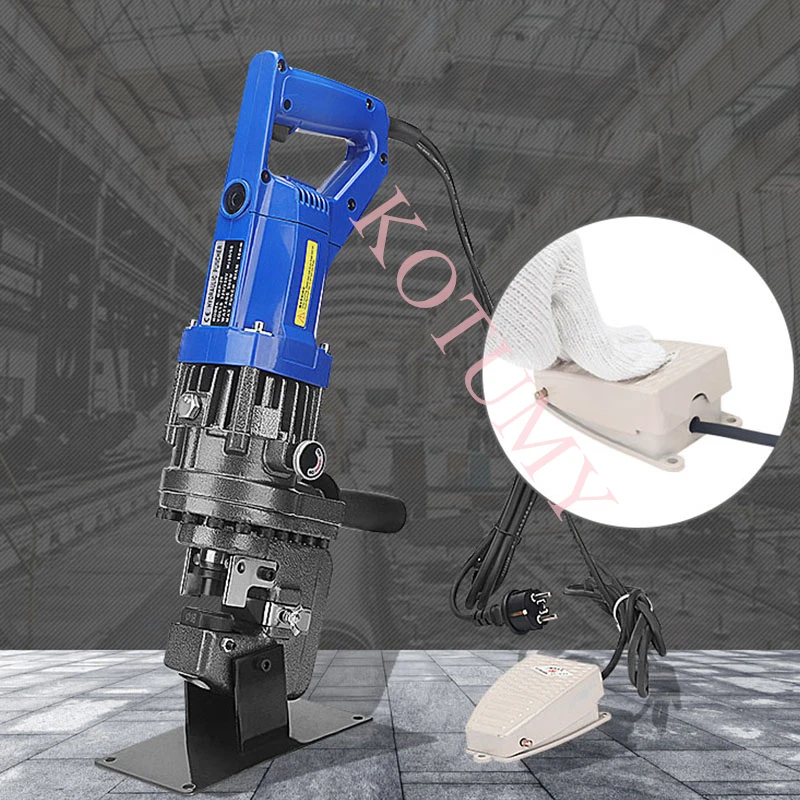 Electric Hydraulic Punching Machine Handy Hydraulic Hole Puncher Angle/channel Plate Copper Punching Tool