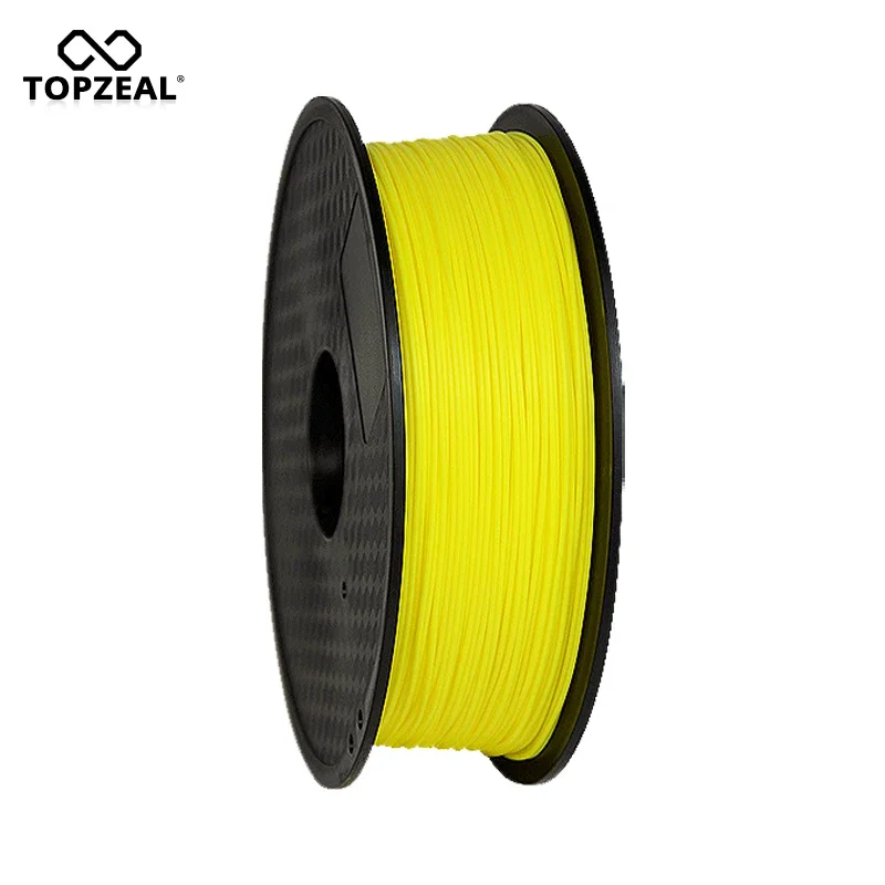 TOPZEAL 3D Printer ABS Filament 1KG/2.2LBS 1.75mm Dimensional Accuracy +/-0.02mm 343M 3D Printing Material Plastic for RepRap