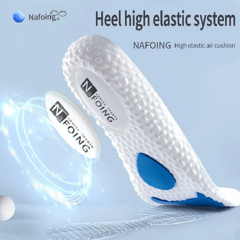 NAFOING New Man Women Sport Insoles Memory Foam Insoles for Shoes Sole Deodorant Breathable Cushion Running Pad for Feet Care