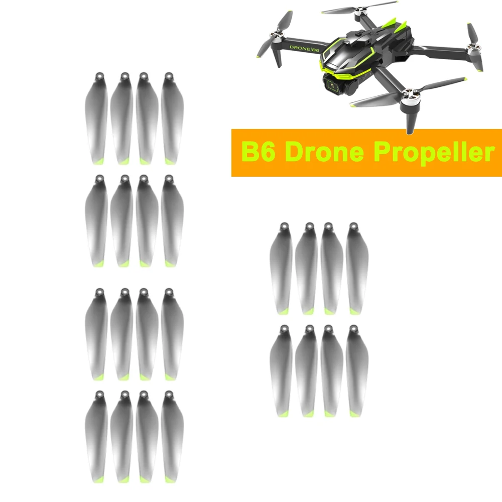 

B6 GPS Optical Flow RC Drone Spare Part B6 Propeller Props CW CCW Wing Blade Part Accessory 8PCS/Set