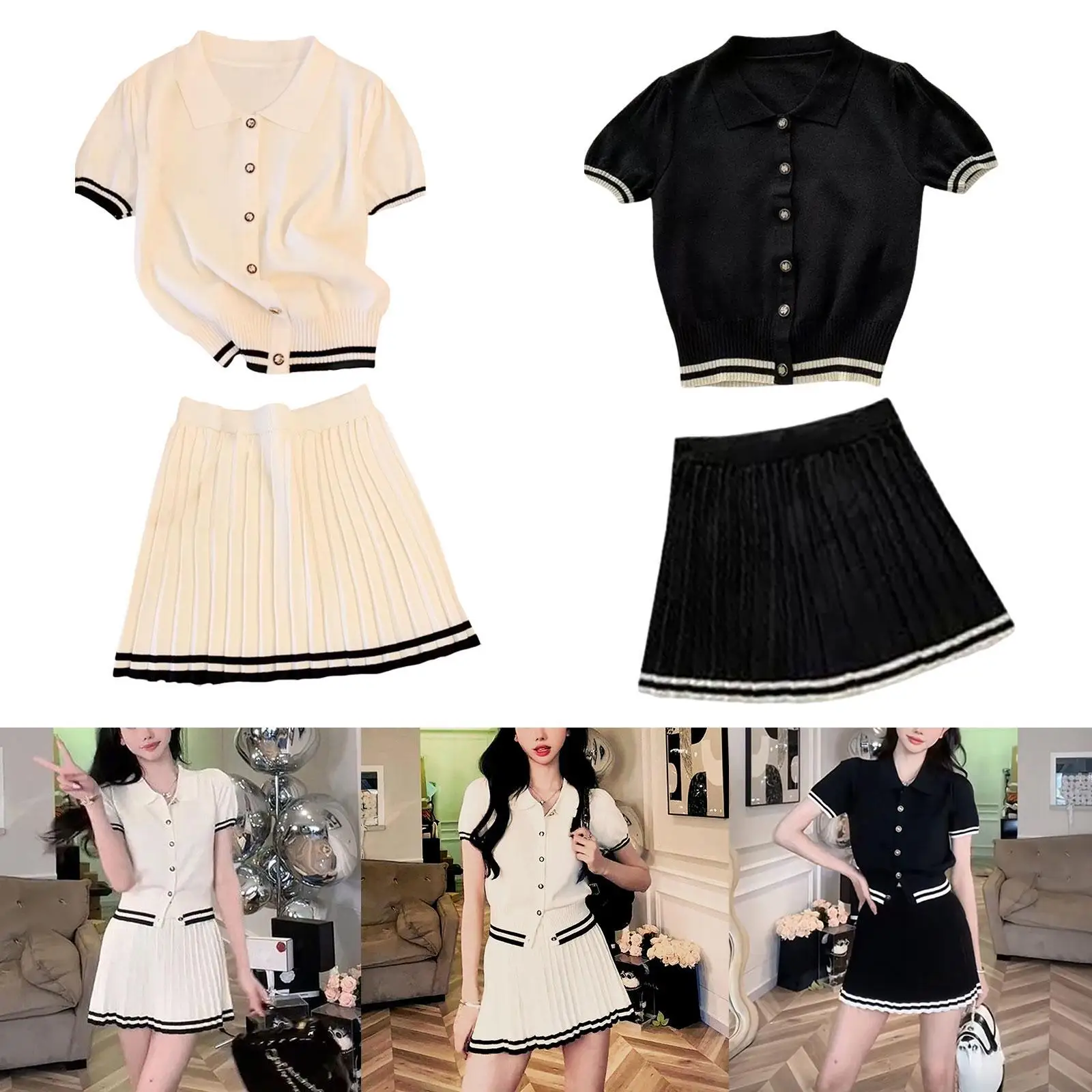 

Женская плиссированная юбка, комплект с высокой талией, мягкая уличная одежда, теннисные юбки для тренировок по гольфу