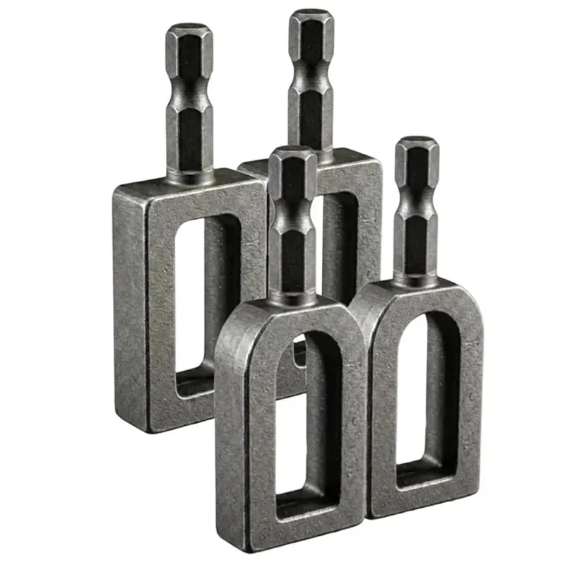 

A03F-Wire Twister For Fence Repair Rebar Tying- For Drill 2X 9+ 2X 11 Electric Wire Twisting Tool 1/4" Hex Shank W/H