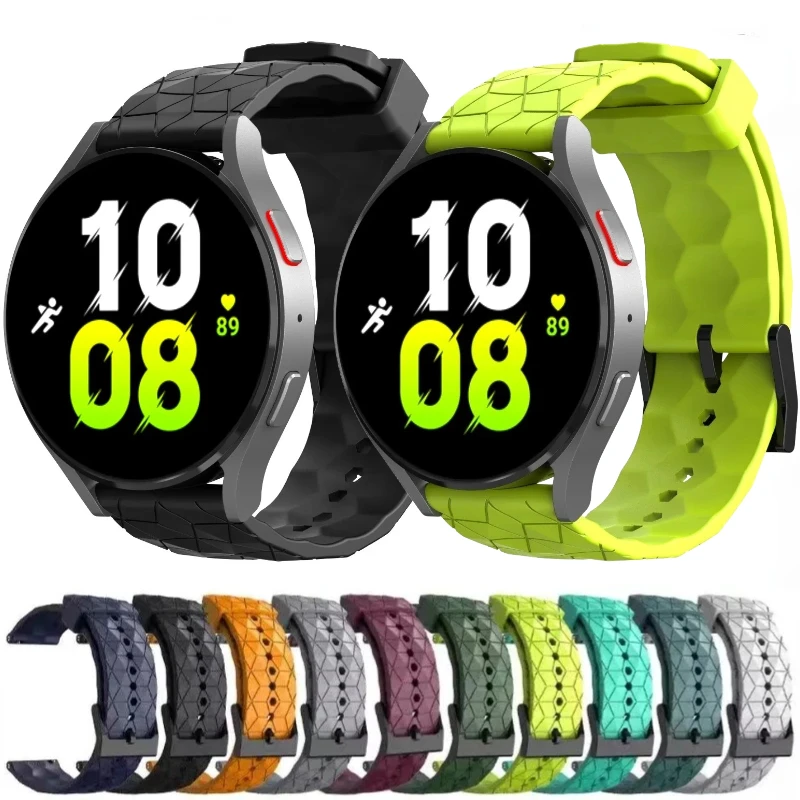 

Silicone Strap for Samsung Galaxy Watch 6 5 4 Classic 5 Pro Amazfit GTR/GTS 4 Bracelet Wristband Huawei Watch 3/4 Pro/GT4 Pro