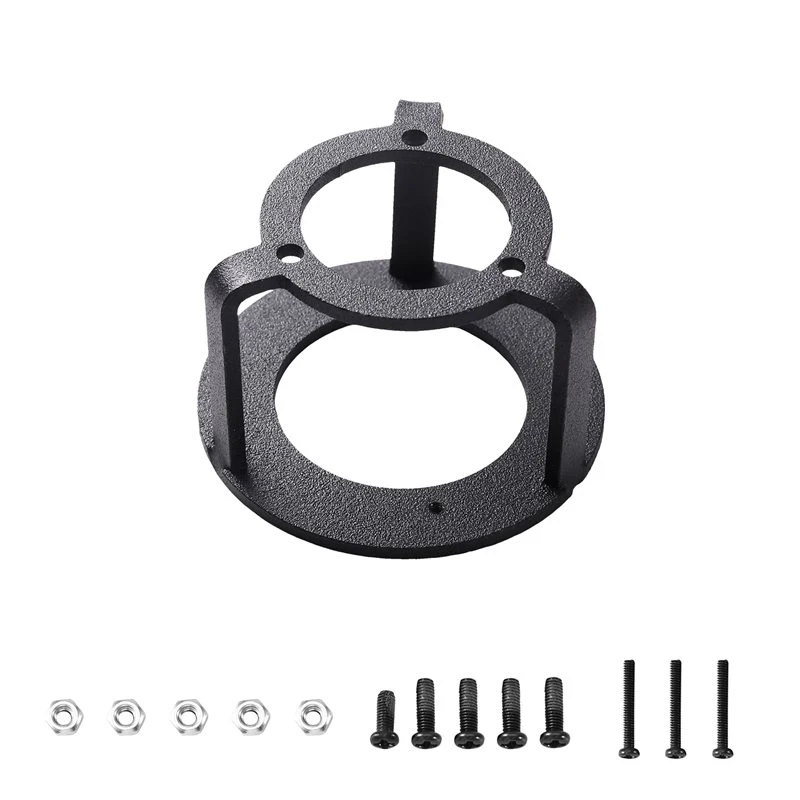T31C-N10 And N10P Metal Black Sprayed Finish Lidar Support Bottom Circular Support