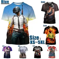 Hot Game Pubg Tee Winner 3d Shirt Playerunknown's Battlegrounds 3d Print T-Shirt Unisex Tops