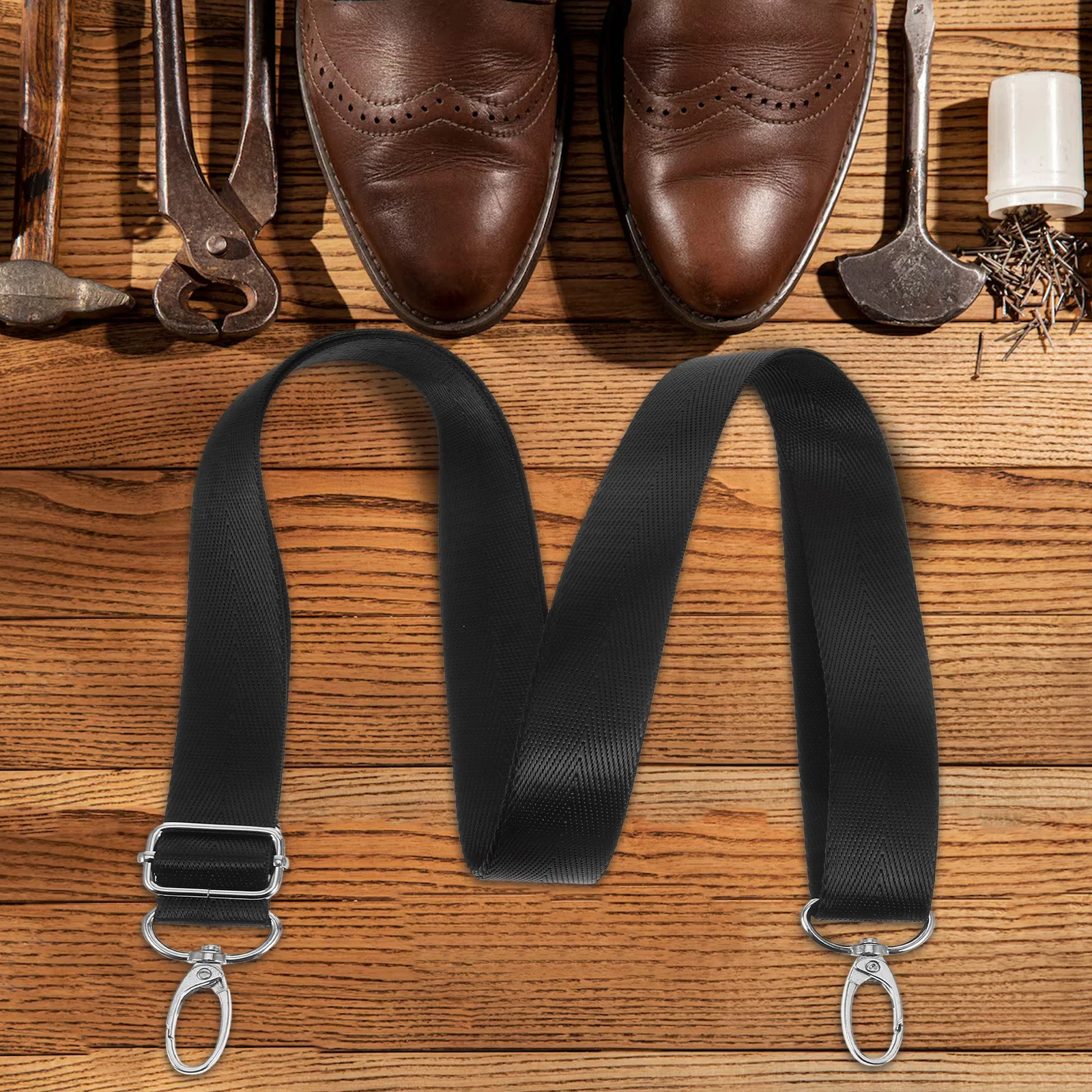 

2Pcs Horse Blanket Leg Straps Adjustable Elastic Black Double Swivel Snap Hooks Replacement Stretchy Belly Straps Winter Horse